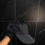Prada Baseball Cap Black